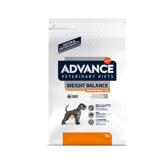 Advance Vet Canine Adult Weight Bal. 3Kg, pienso para perros