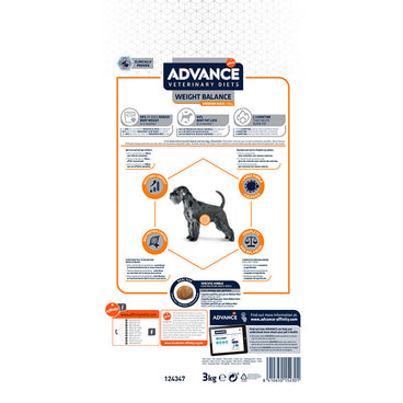 Advance Vet Canine Adult Weight Bal. 3Kg, pienso para perros