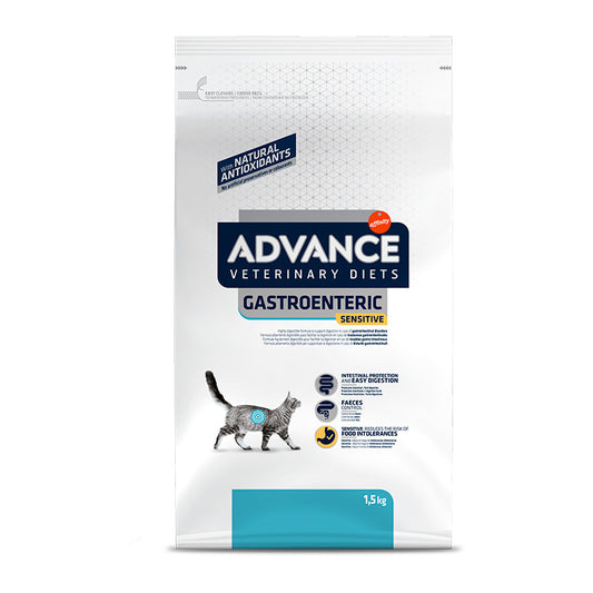 Advance Vet Feline Adult Gastro Sensitive 1,5Kg, pienso para gatos