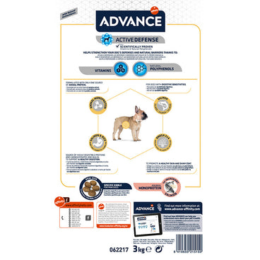 Advance Canine Adult Sensitive Mini Salmon 3Kg, pienso para perros