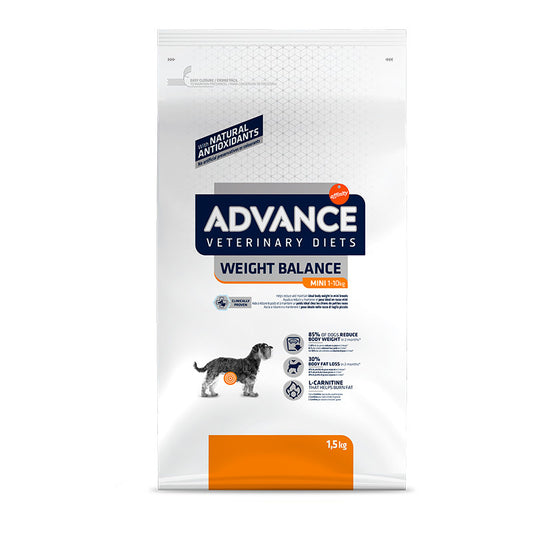 Advance Vet Canine Adult Weight Balance Mini 1,5Kg, pienso para perros