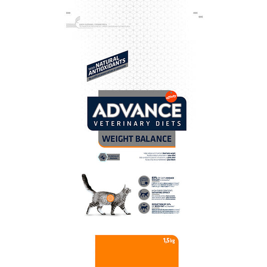 Advance Vet Feline Adult Weight Balance 1,5Kg, pienso para gatos
