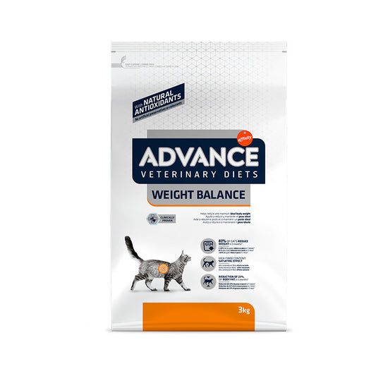 Advance Vet Feline Adult Weight Balance 3Kg, pienso para gatos
