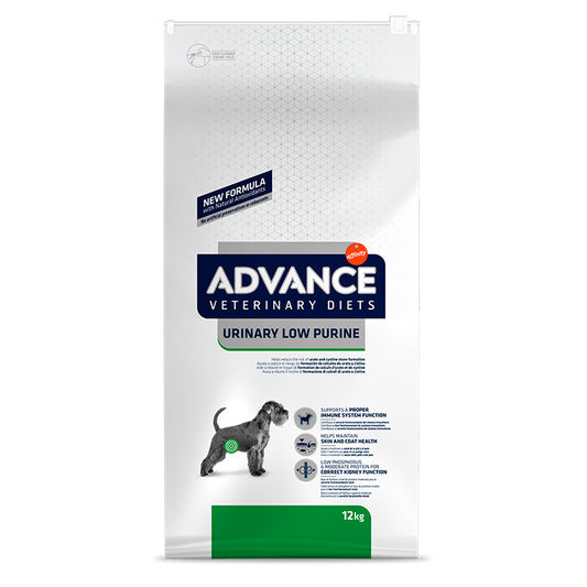Advance Vet Canine Urinary Low Purine, 12 kg, pienso para perros