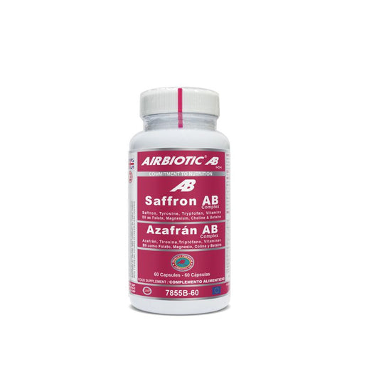 Airbiotic Azafran Ab Complex Con B9  , 60 cápsulas