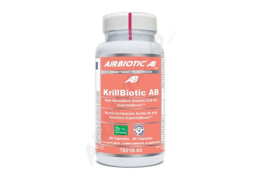 Airbiotic Krillbiotic Ab 590 Mg Ecoharvesting, 60 Cápsulas      