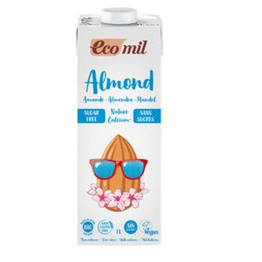 Almond Ecomil Bebida Almendra Y Calcio Nature 1Lt 6Ud S/A 