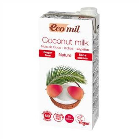 Almond Ecomil Bebida De Coco Nature 1Lt 6Uds. Bio S/A 