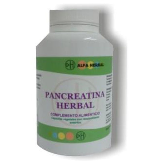 Alfa Herbal  Pancreatina Herbal 120 Cápsulas 
