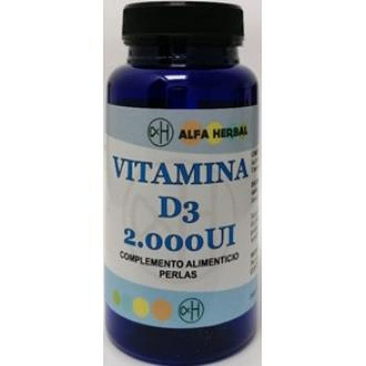 Alfa Herbal  Vitamina D3 2000Ui 100Perlas 