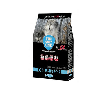 Alpha The Only One Canine Adult Pescado 3Kg, pienso para perros