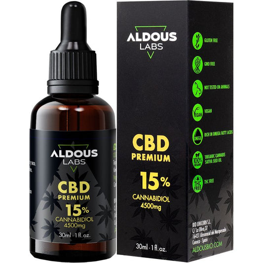 Aldous Labs Auténtico CBD Oil 15% 30 ml Isolado
