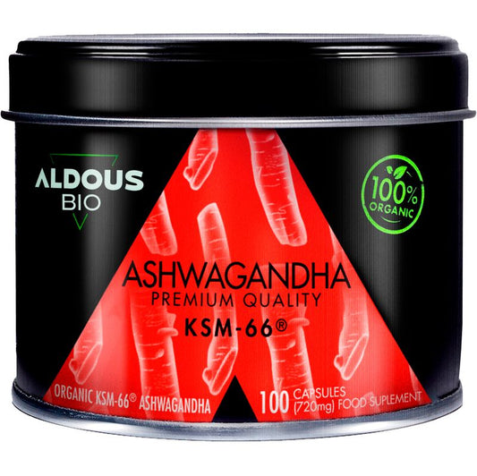 Aldous Ashwagandha Ksm-66 Ecológica, 600 mg