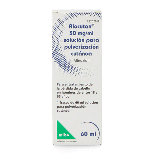 Alocutan 50 mg/ml Solución para Pulverización Cutánea 1 Frasco, 60 ml