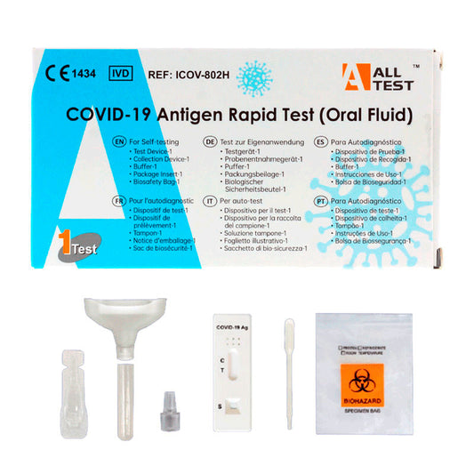 Test Rápido Antígenos Covid-19 Saliva - 1 unidad - All Test
