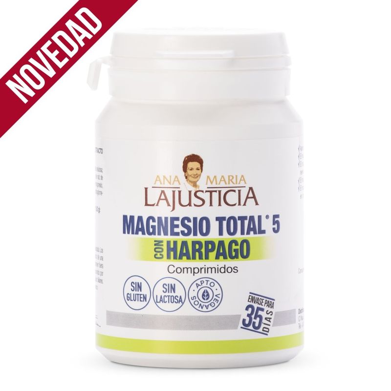 Ana Maria Lajusticia Magnesio Total 5 Con Harpago Bote De 70 Comprimidos 