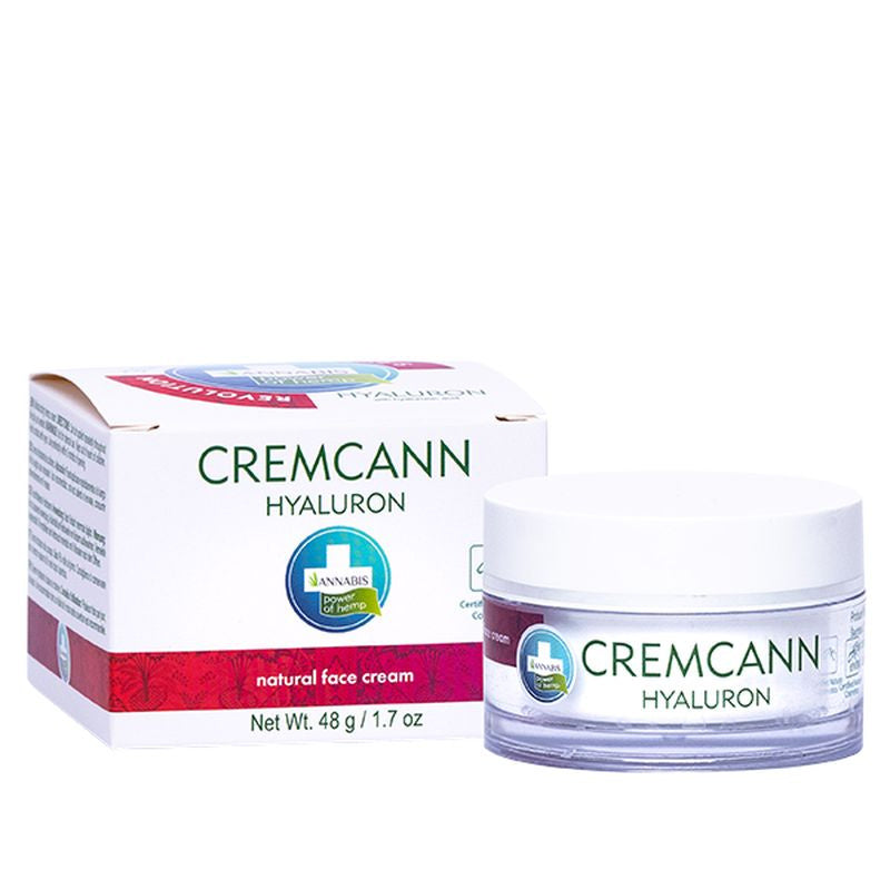 Cremcann Hyaluron · Crema Facial Natural Hidratante Y Tensora Piel Madura , 50 ml