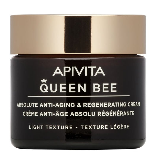 APIVITA Queen Bee Crema Regeneradora Antiedad Absoluto Textura Ligera 50 ml