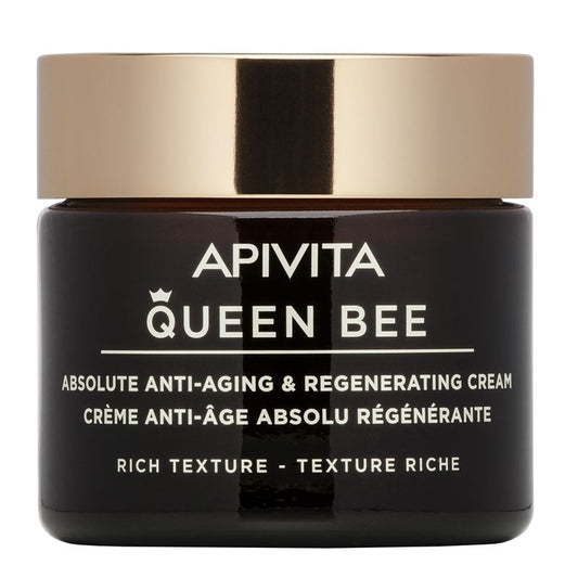 APIVITA Queen Bee Crema Regeneradora Antiedad Absoluto Textura Rica 50 ml