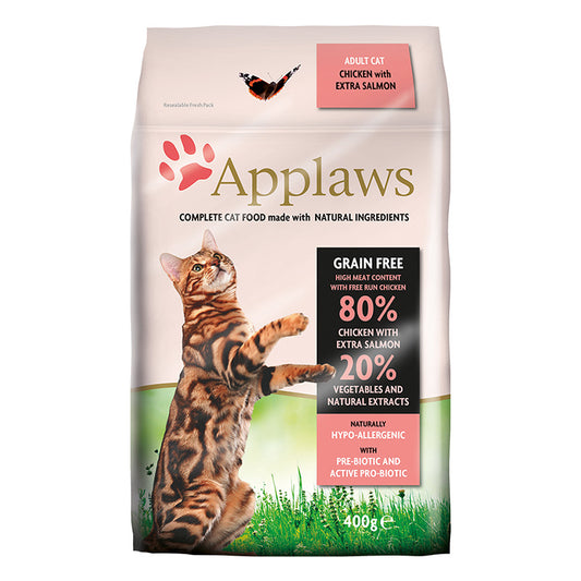 Applaws Cat Dry Adulto Pollo Y Salmon 400Gr