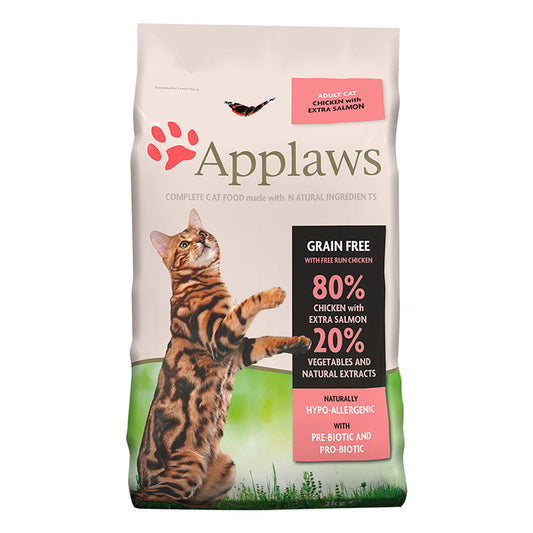 Applaws Cat Dry Adulto Pollo Y Salmon 2Kg