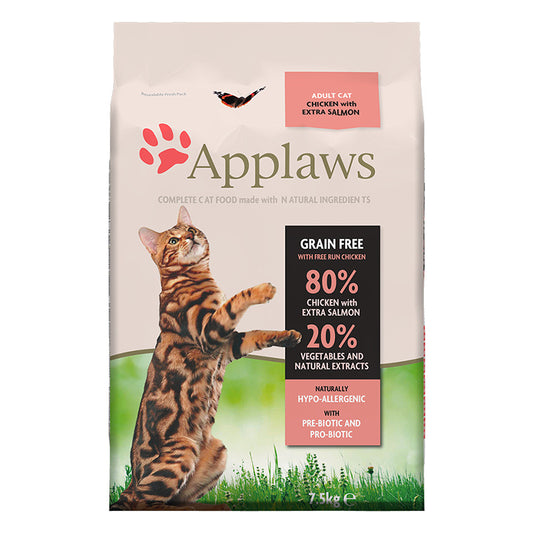 Applaws Cat Dry Adulto Pollo Y Salmon 7,5Kg