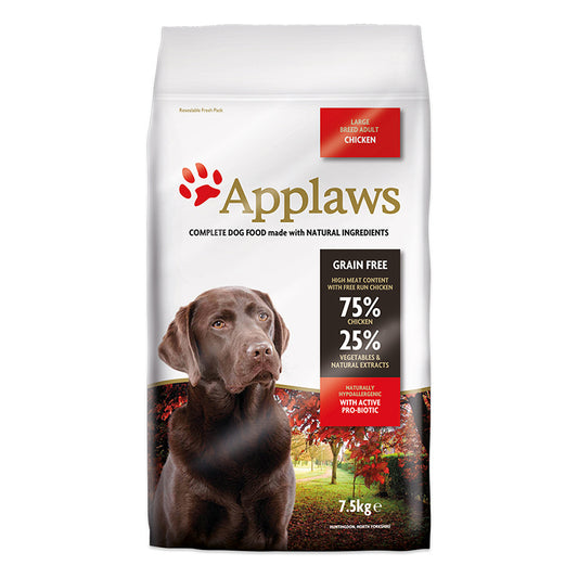 Applaws Dog Dry Adulto Razas Grandes Pollo 7,5Kg