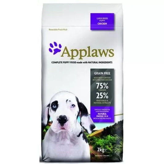 Applaws Dog Dry Puppy Razas Grandes Pollo 15Kg