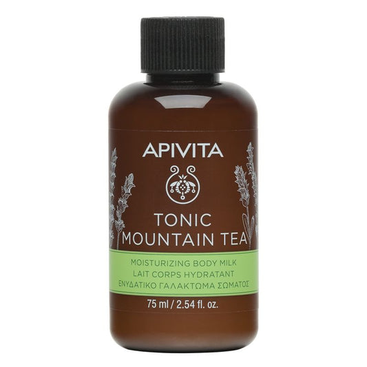 Apivita Mountain Tea Crema Corporal Con Té De Montaña , 75 ml