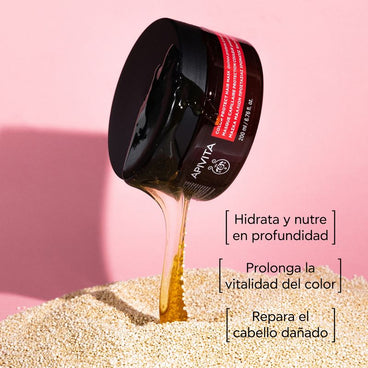 Apivita Mascarilla Selladora Del Color Con Quinoa Y Miel , 200 ml