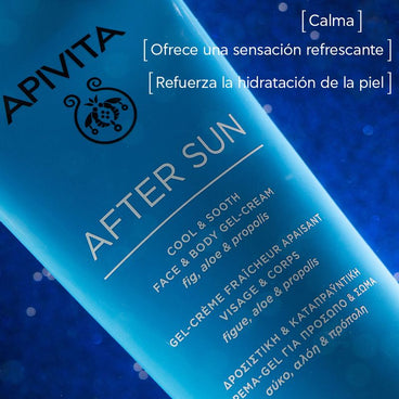 Apivita Formato Viaje - Cool & Sooth Gel-Crema After Sun - Edición Limitada