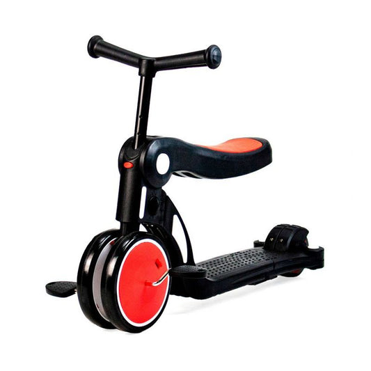 Asalvo Triciclo 6-1 Ride And Roll  Rojo 