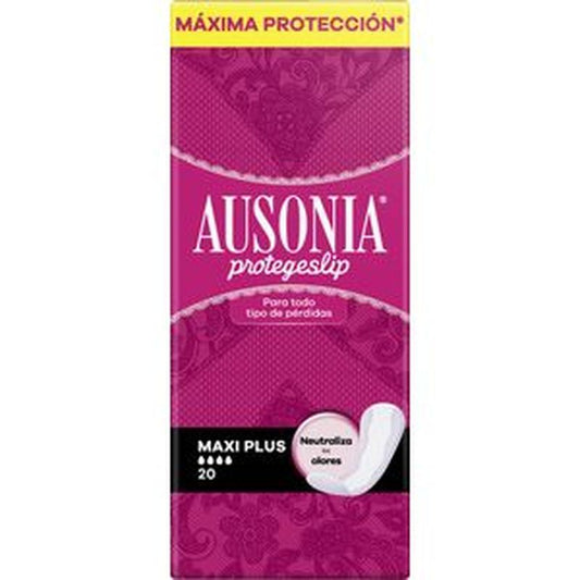 Ausonia Maxi Plus Protegeslips , 20 unidades