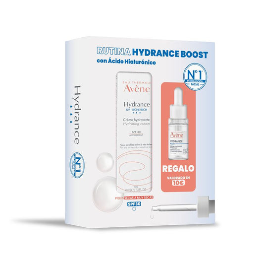 Avene Pack  Hydrance Crema Hidratante Uv Rica 40 Ml + Hydrance Serum Boost 10 Ml