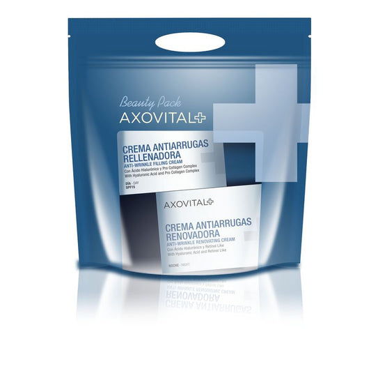 Axovital  Promo Antiarrugas Crema De Dia + Crema De Noche , 50 + 50 ml
