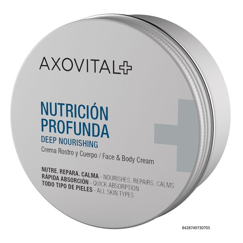 Axovital Crema Nutricion Profunda Para Cara Y Cuerpo , 250 ml