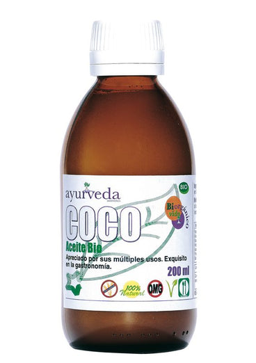 Ayurveda Aceite Coco Puro, 200 Ml      