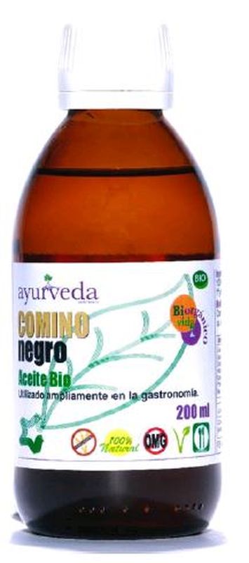 Ayurveda Aceite De Comino Negro Bio, 500 Ml      