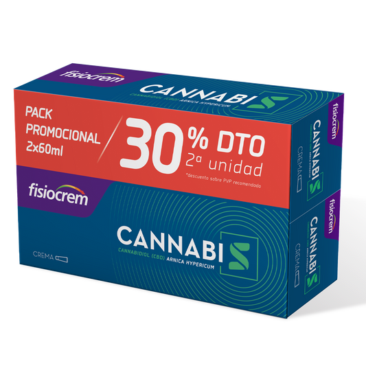 Fisiocrem Duplo Fisiocrem Cannabis 60Ml 2ªud 30% Dto