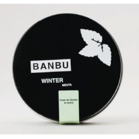 Banbu Winter Dentifrico Menta Polvo 60Gr. Eco Vegan 