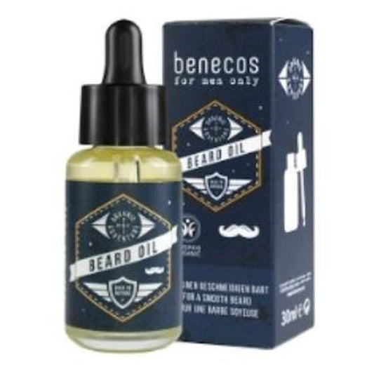 Benecos Aceite De Barba For Men 30Ml. Vegano 