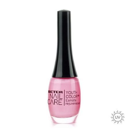Beter Nail Care  Youth Color 064 Esmalte Rejuvenecedor Think Pink 