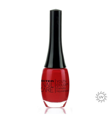 Beter Nail Care Youth Color 066 Esmalte Rejuvenecedor Almost Red Light 