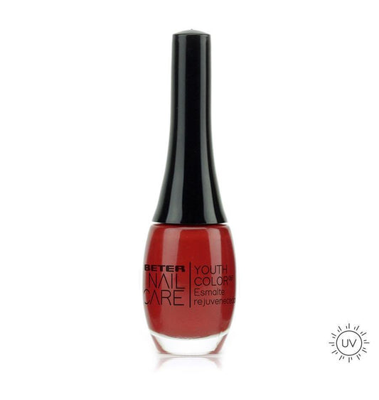 Beter Nail Care  Youth Color 067 Esmalte Rejuvenecedor Pure Red 