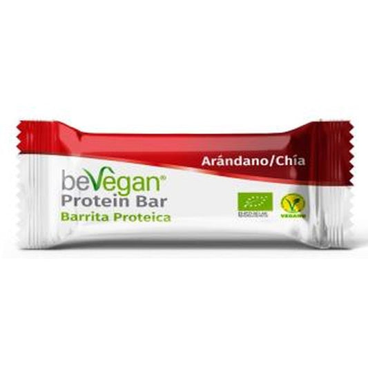 Bevegan Barritas Proteicas Arandano-Chia 24Uds. Bio Sg Vegan 