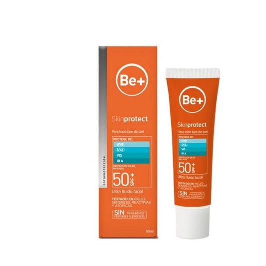 Be + Skin Protect Ultrafluido Facial Spf50+ 50Ml