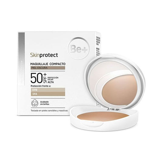 Be + Skin Protect Maquillaje Piel Oscura Spf50+10G
