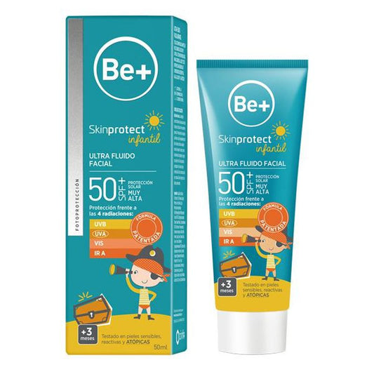 Be + Skin Protect Fluido Facial Infantil Spf50+