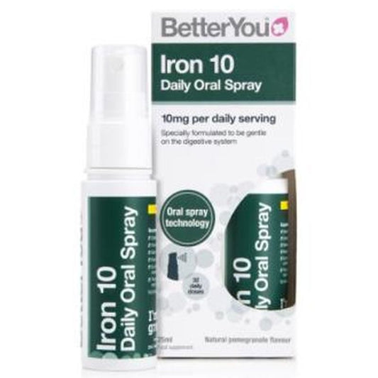 Better You Iron 10 Hierro Spray Oral 25Ml. 