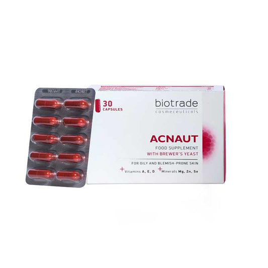 Biotrade Acné Out Suplemento Alimenticio Piel con Acné 30 Cáps.